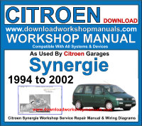 Citroen Synergie Workshop Manual Download